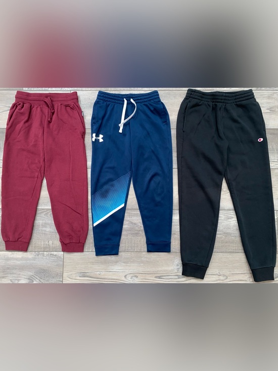 Under Armour Other - Boy’s Sweatpants Joggers Athletic Wear Pants Champion Black Under Armour 8 10/12